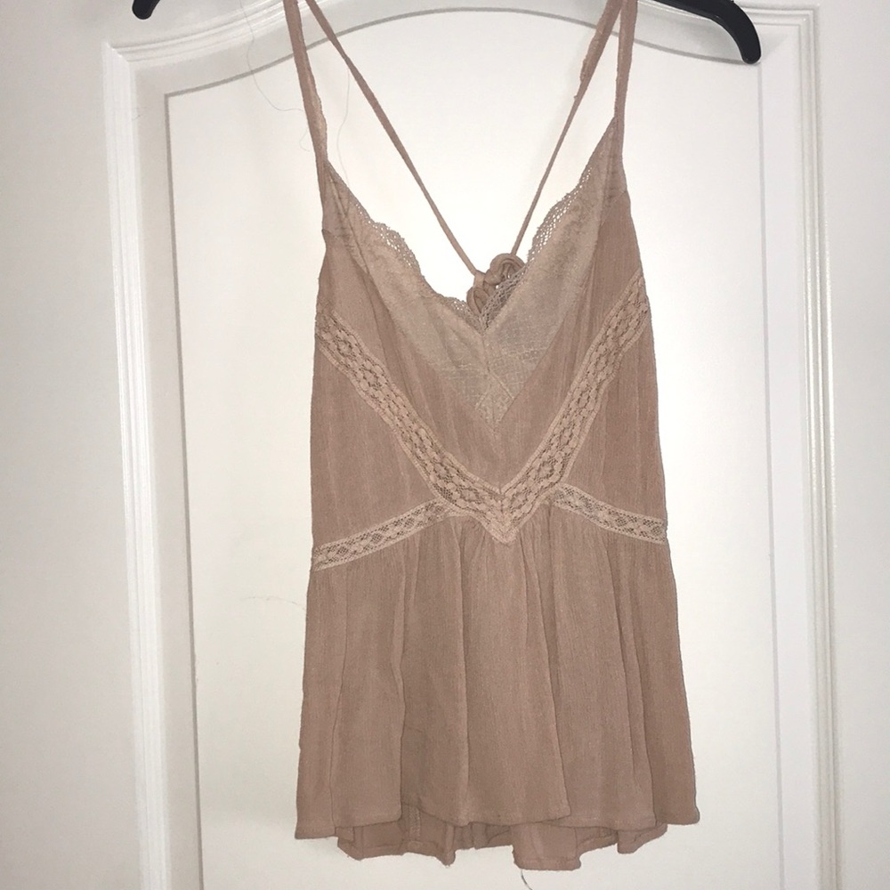 Lace Pink Top